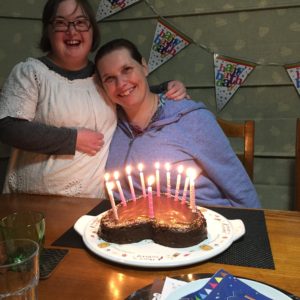 Katie and Casey celebrate Caseys birthday