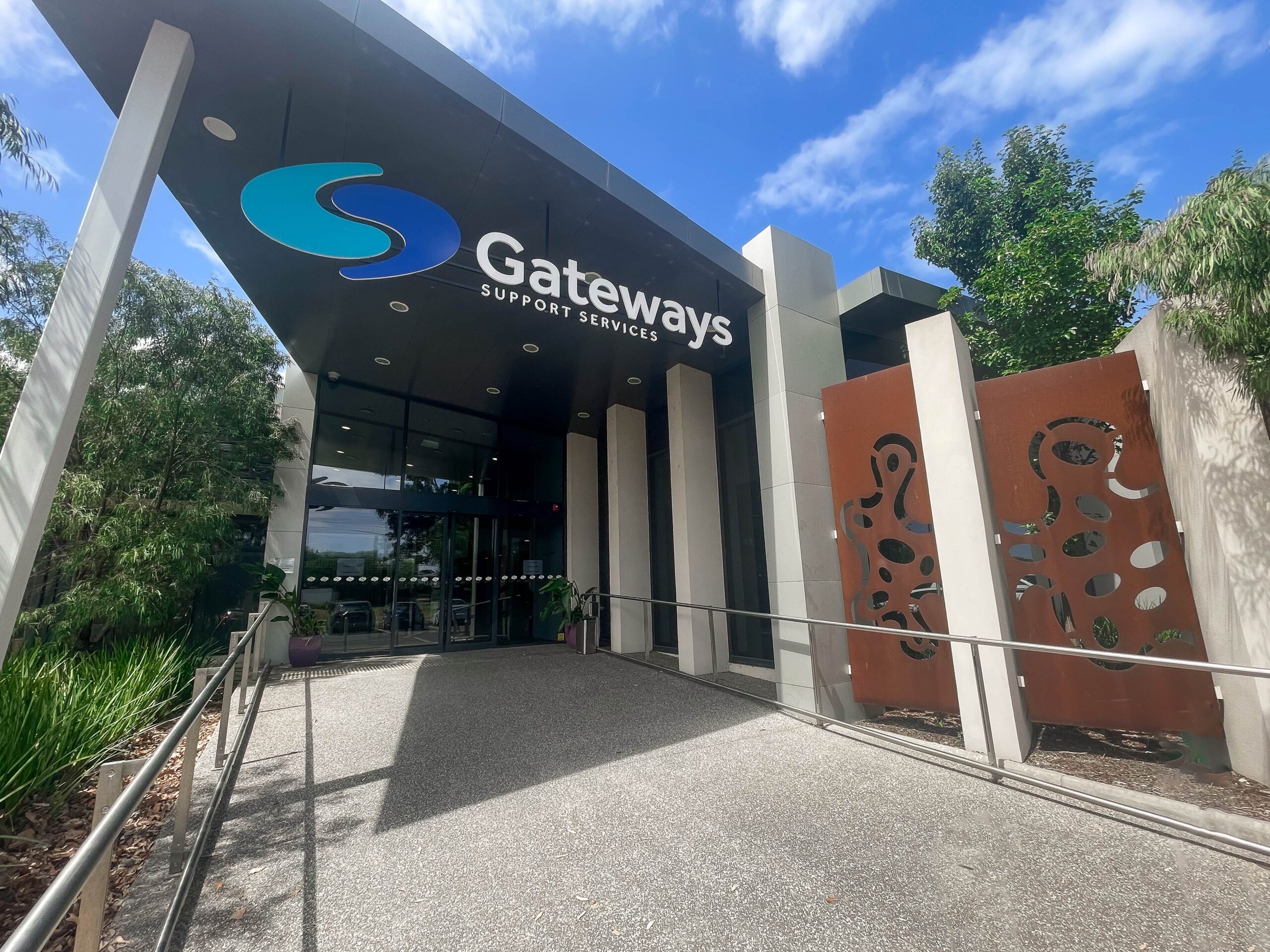 Front of Gateways building in North Geelong