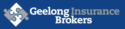 Geelong Insurance Brokers Logo (blue Background)